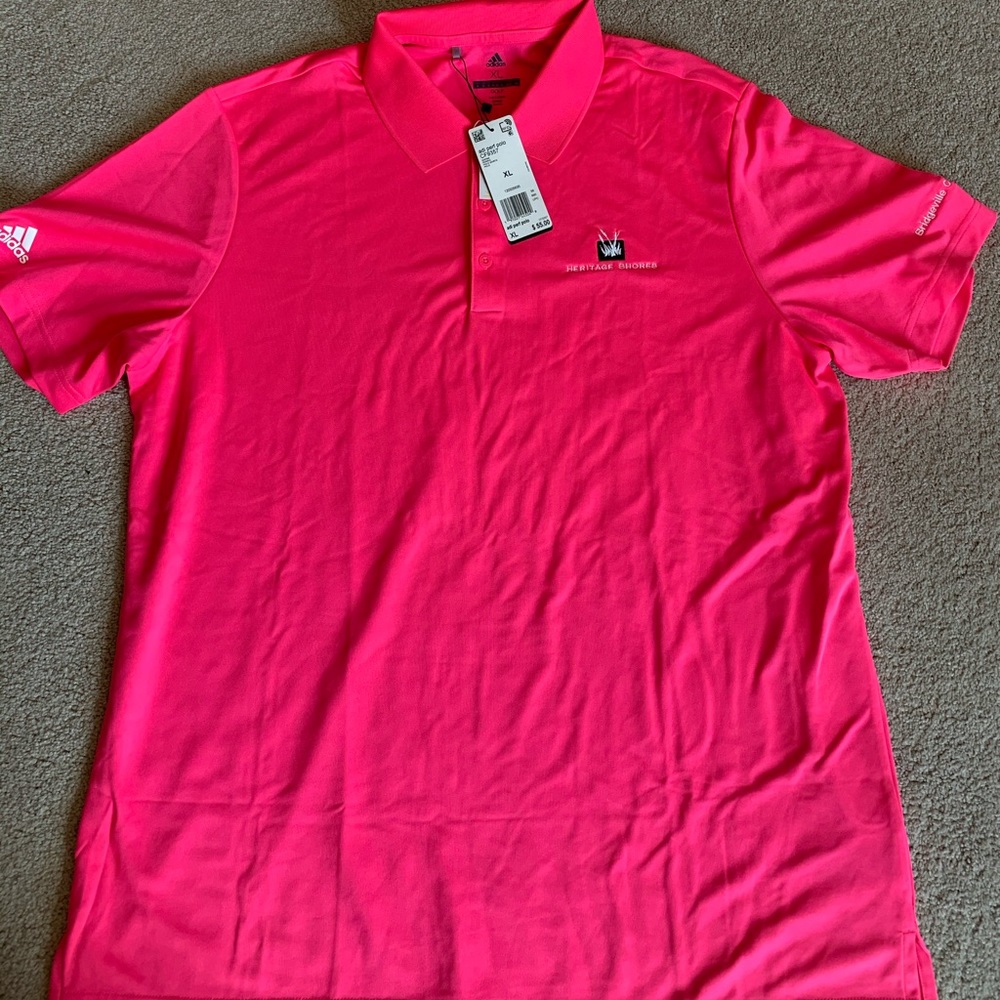 Adidas XL golf shirt NWT